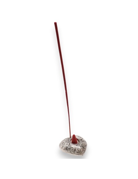 Petit porte?encens cœur – Aluminium