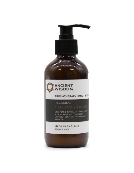 Lotion mains & corps – Sauge sclarée & lavande