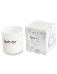Bougie votive parfumée – Violette de Parme zen