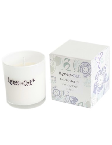 Bougie votive parfumée – Violette de Parme zen