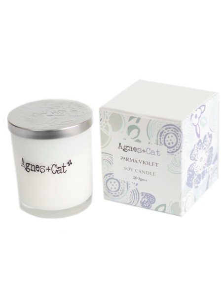 Bougie votive parfumée – Violette de Parme zen