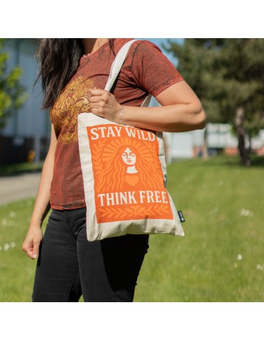 Sac tote Nomad Sari iconique – «?Reste sauvage?»