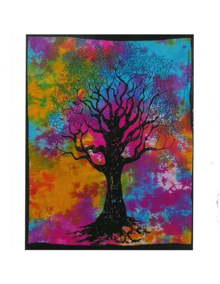 Tenture murale en coton – Arbre de la force