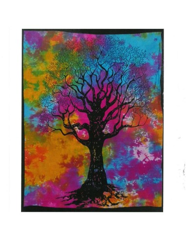 Tenture murale en coton – Arbre de la force