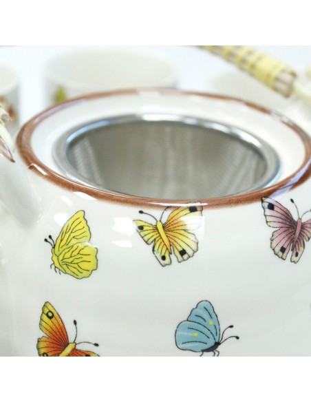 Service à thé – Papillons