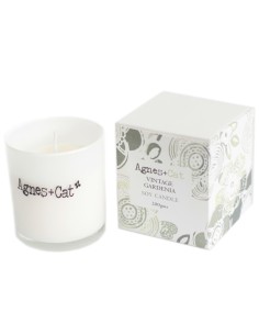 Bougie votive parfumée – Gardénia vintage zen