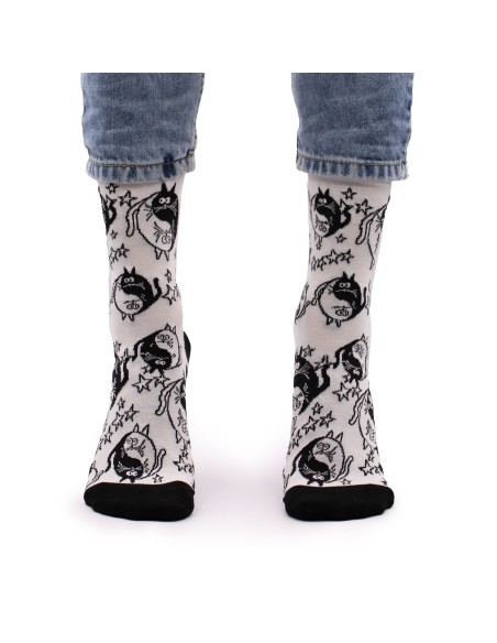 Chaussettes en bambou Hop Hare – Yin & Yang (S/M)
