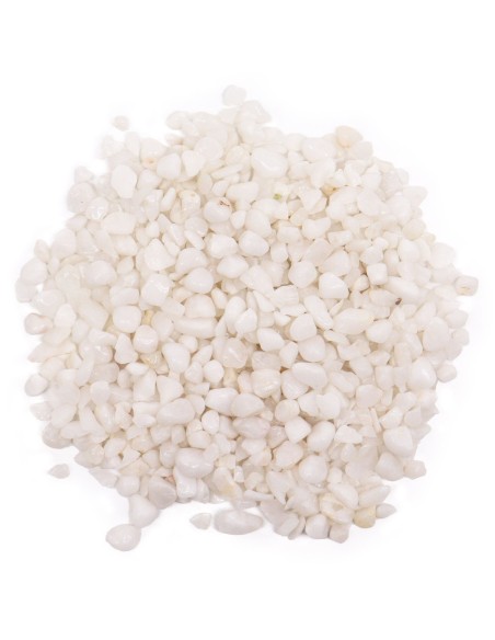 Éclats de quartz blanc – Pureté zen