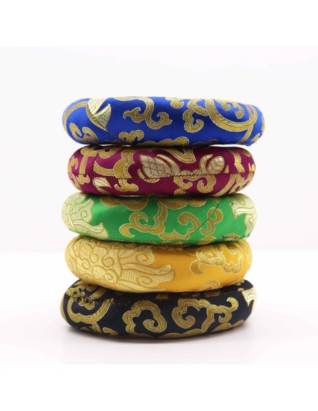 Coussin d’anneau pour bol tibétain – Stabilité zen