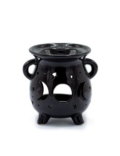 Brûle-parfum phases lunaires – Noir profond
