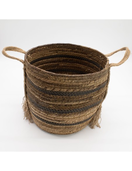 Grandes corbeilles bananier & herbe marine – Nature zen