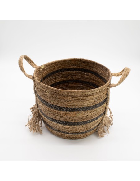 Grandes corbeilles bananier & herbe marine – Nature zen
