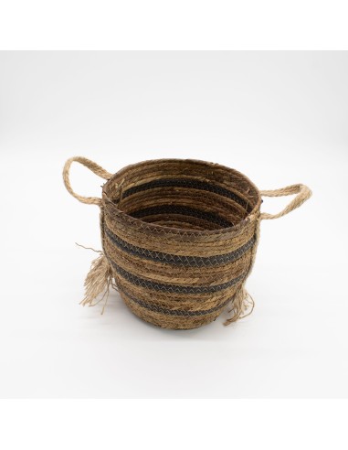 Grandes corbeilles bananier & herbe marine – Nature zen