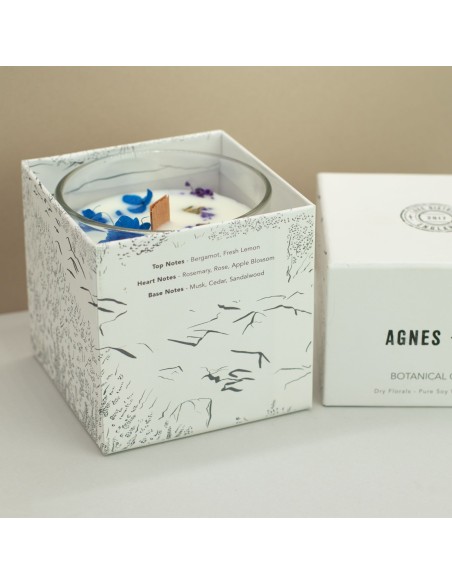 Agnes + Cat – Bougie botanique soja «Moorland»