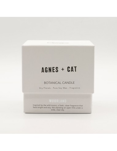 Agnes + Cat – Bougie botanique soja «Moorland»