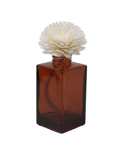 Diffuseur décoratif à fleurs naturelles – Œillet grand sur corde