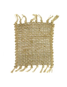 Dessous de verre naturels à franges – Simplicité zen