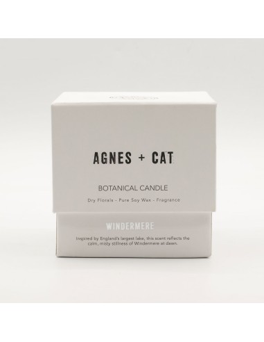 Agnes + Cat – Bougie botanique soja «Windermere»
