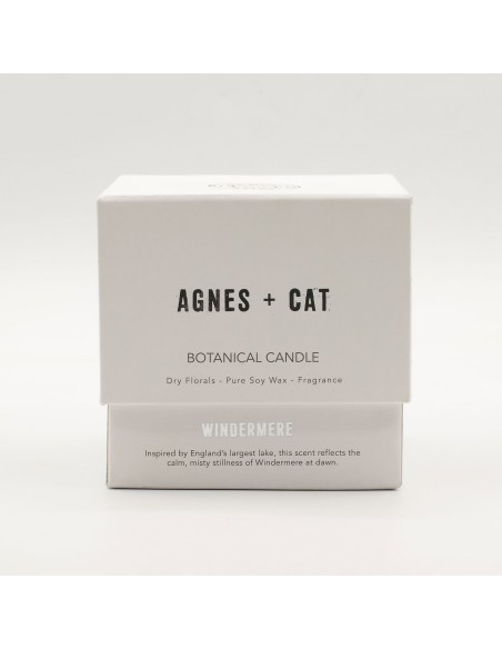 Agnes + Cat – Bougie botanique soja «Windermere»