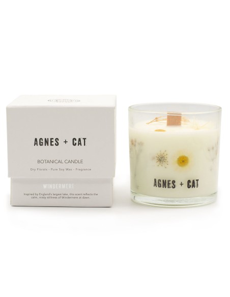 Agnes + Cat – Bougie botanique soja «Windermere»