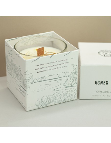Agnes + Cat – Bougie botanique soja «Windermere»