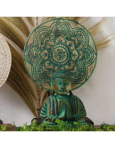 Set Feng Shui Bouddha & Mandala – Harmonie verte