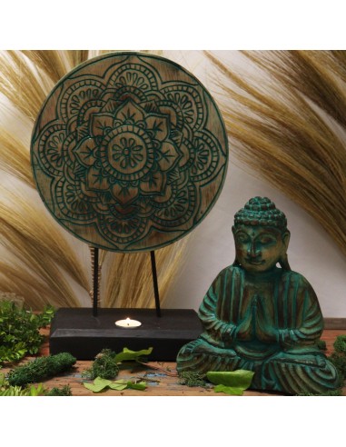 Set Feng Shui Bouddha & Mandala – Harmonie verte