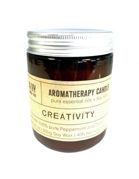 Bougie d’aromathérapie – Créativité zen