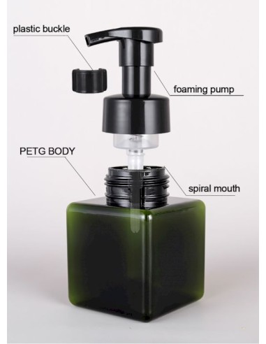 Flacon distributeur mousse rechargeable – 450ml