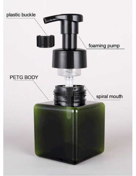 Flacon distributeur mousse rechargeable – 450ml