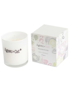 Bougie votive parfumée – Pierre de lune zen