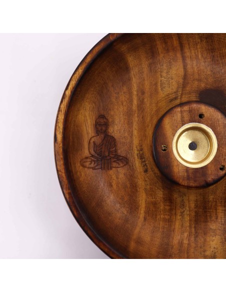 Disque porte-encens – Bouddha