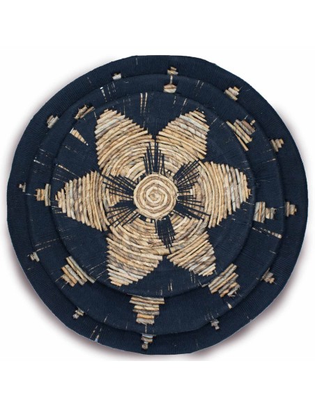 Tazones décoratifs en algues marines – Noir zen