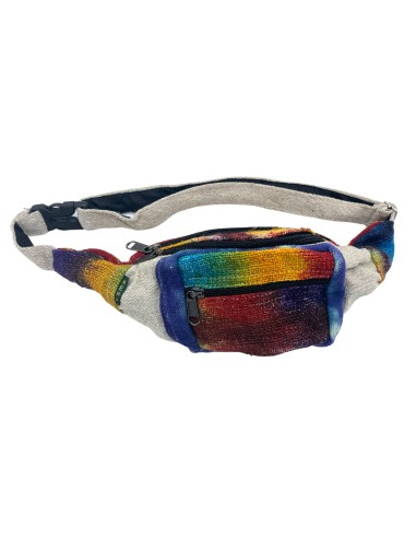 Sac banane en chanvre tie?dye
