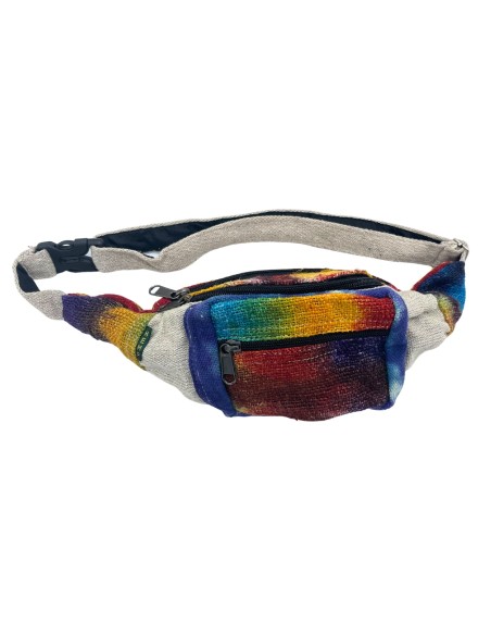 Sac banane en chanvre tie?dye