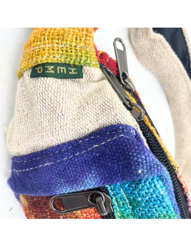 Sac banane en chanvre tie?dye