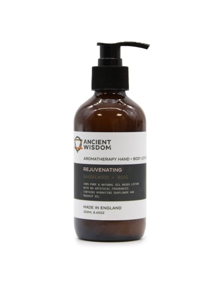Lotion mains & corps – Santal & rose