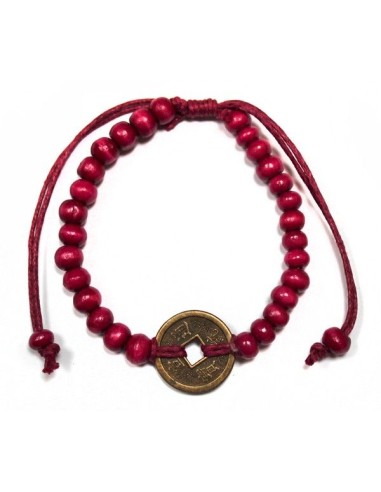 Bracelet Feng Shui rouge – Vitalité zen