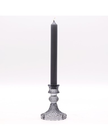 Photophore vintage pour dîner – Gris minuit