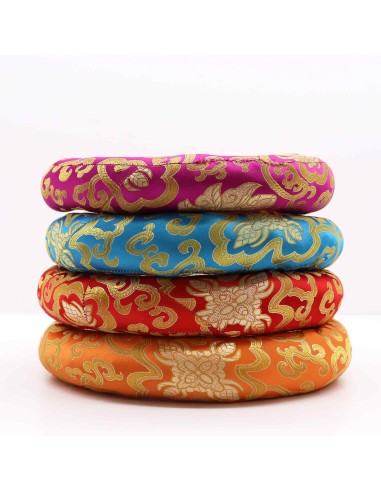 Grand coussin d’anneau pour bol tibétain