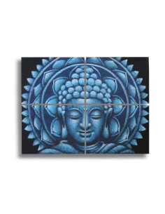 Brocarts muraux Bouddha bleu – Sérénité céleste