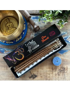 Encens Tribal Soul – Ohm Shanti avec support céramique