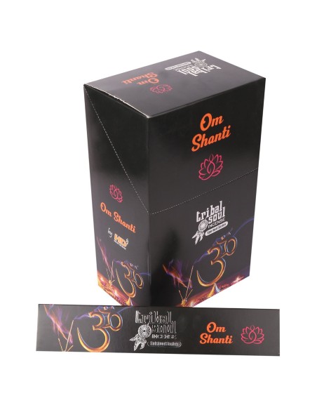 Encens Tribal Soul – Ohm Shanti avec support céramique