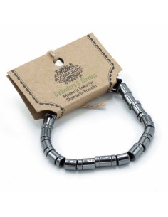 Bracelet Shamballa hématite – Cercles & cylindres