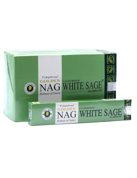 Encens Golden Nag – Sauge blanche
