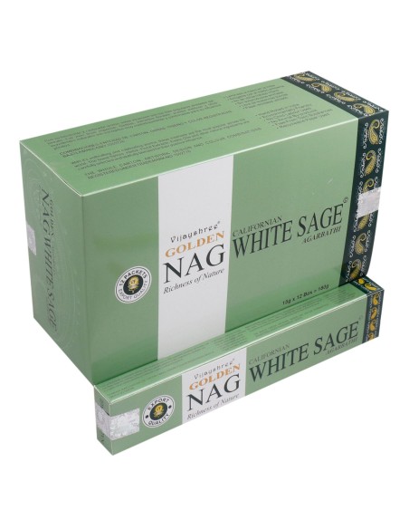 Encens Golden Nag – Sauge blanche