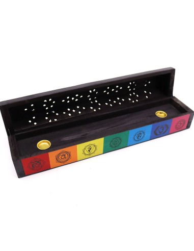 Coffret brûleur d’encens - 7 chakras