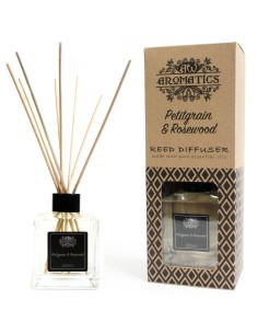 Diffuseur à bâtonnets – Petitgrain & bois de rose