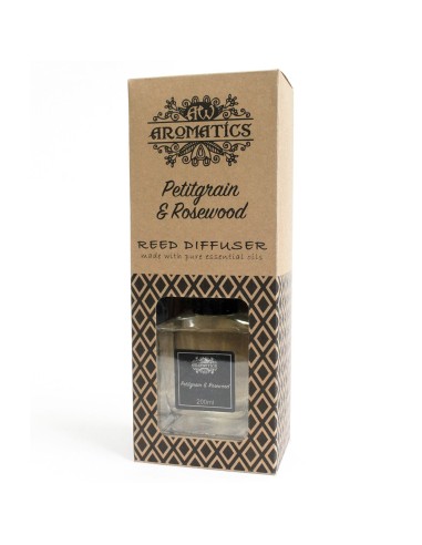 Diffuseur à bâtonnets – Petitgrain & bois de rose