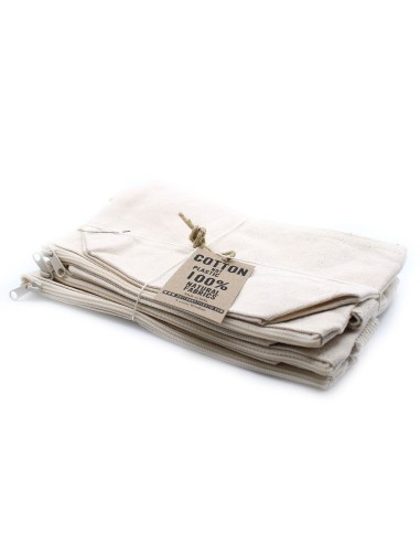 Trousse en coton naturel – Toile 10 oz